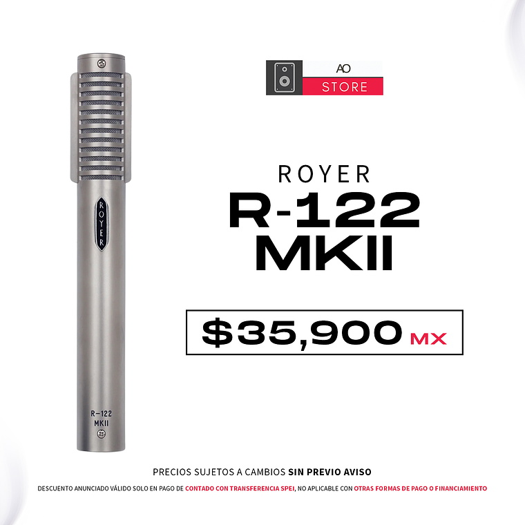 Royer R 122 MKII Microfono  1