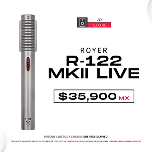 Royer R 122 MKII Live Microfono