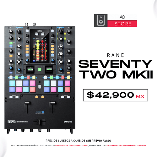 Rane Seventy Two MKII Mezcladora Para Dj