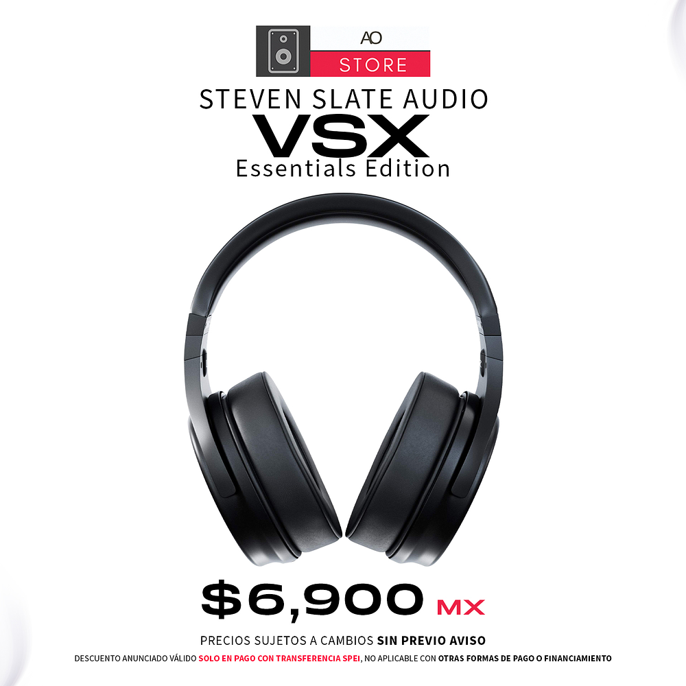 Steven Slate VSX Essentials Edition Auriculares de Estudio  1