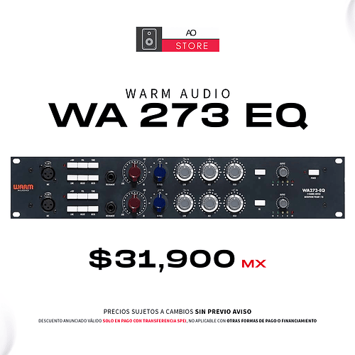 Warm Audio WA 273 EQ Preamplificador
