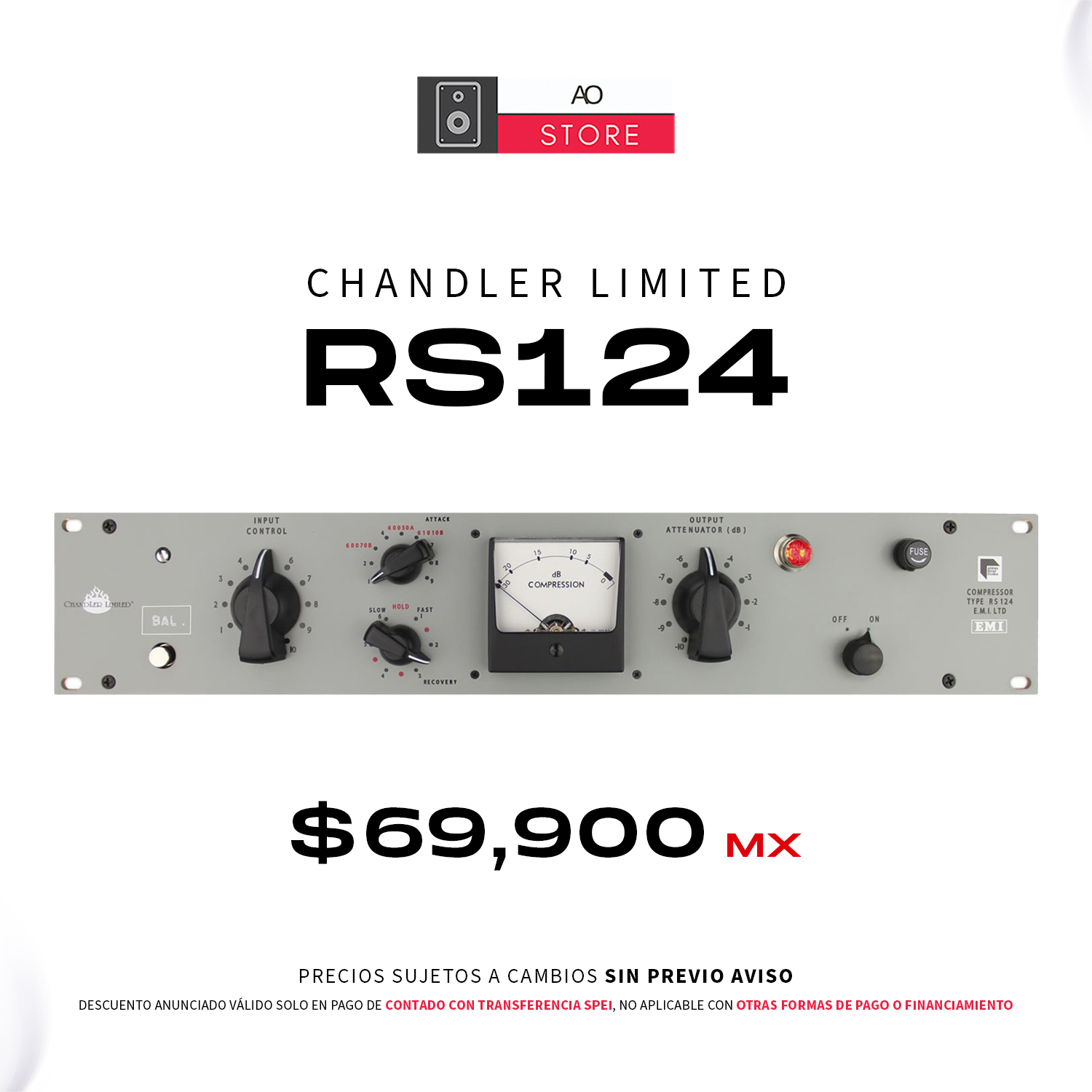 CHANDLER LIMITED RS124 COMPRESOR