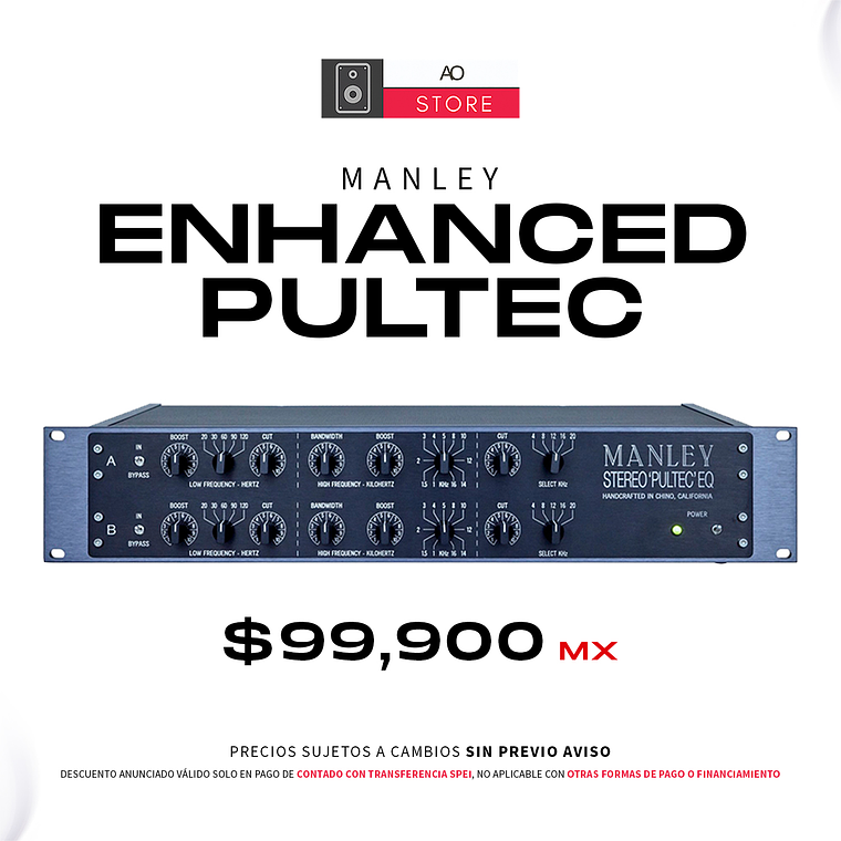 Manley Enhanced Pultec Stereo Ecualizador 1