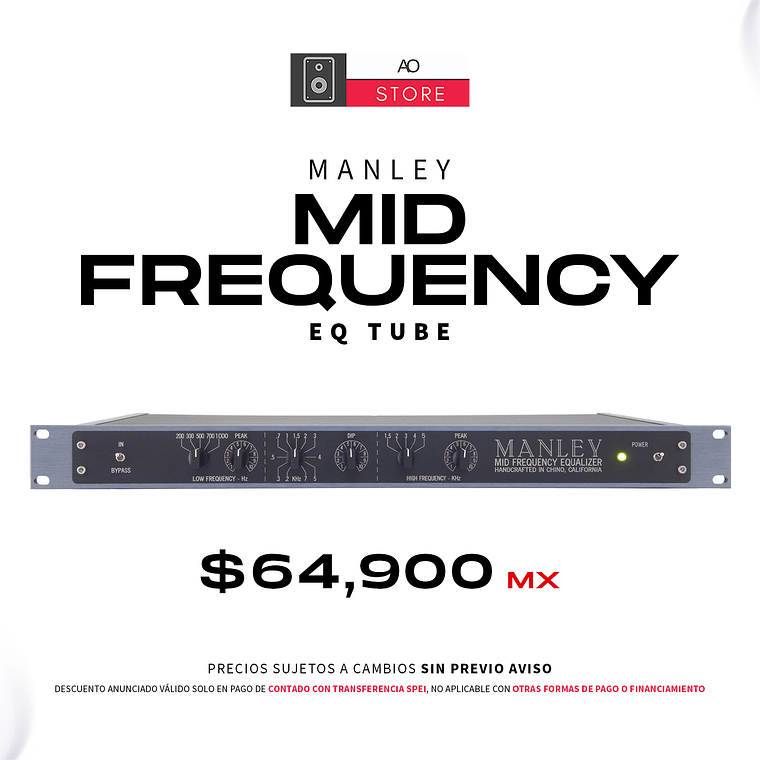 Manley MID Frequency EQ Tube Ecualizador 1