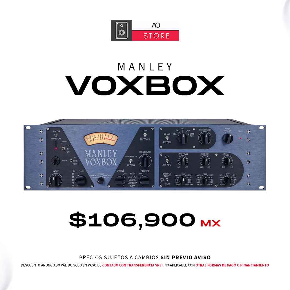 Manley Voxbox Preamplificador  1