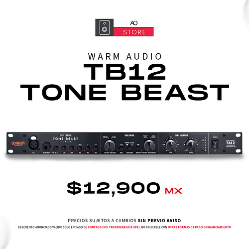Warm Audio TB12 Tone Beast Preamplificador