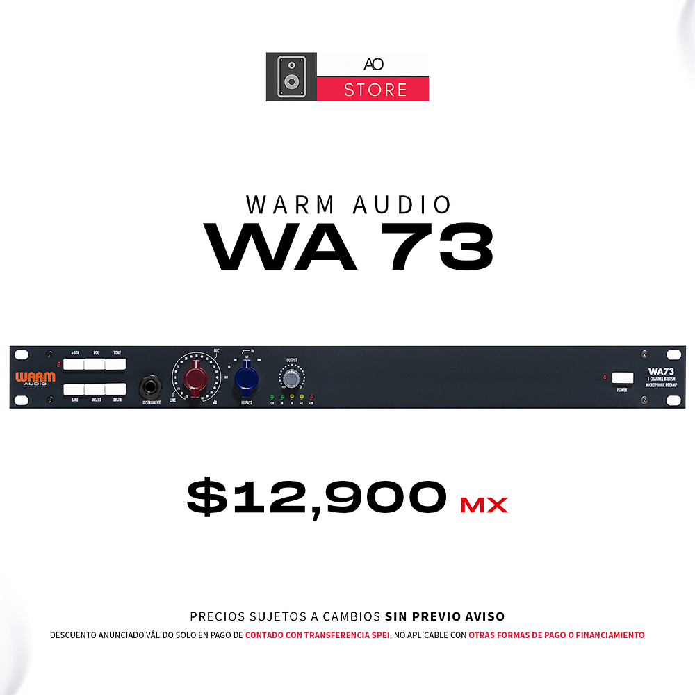 Warm Audio WA 73 Preamplificador 1