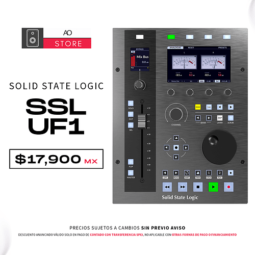 Solid State Logic SSL UF1 Superficie de Control para Plugins