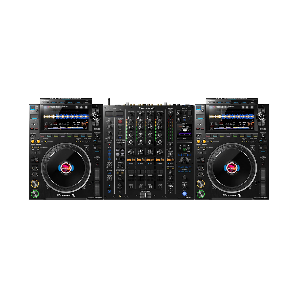 Pioneer DJ CDJ 3000 + DJM A9 Cabina Completa 2