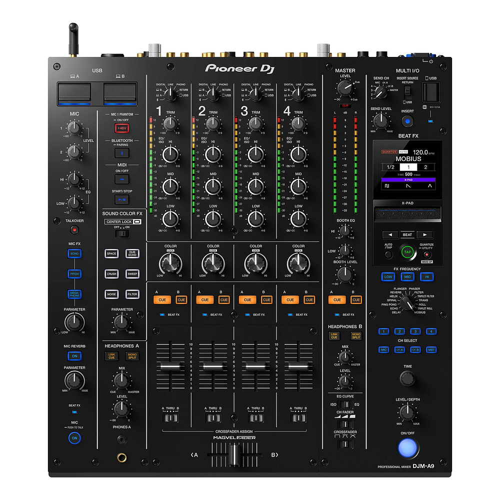 Pioneer DJ CDJ 3000 + DJM A9 Cabina Completa 3