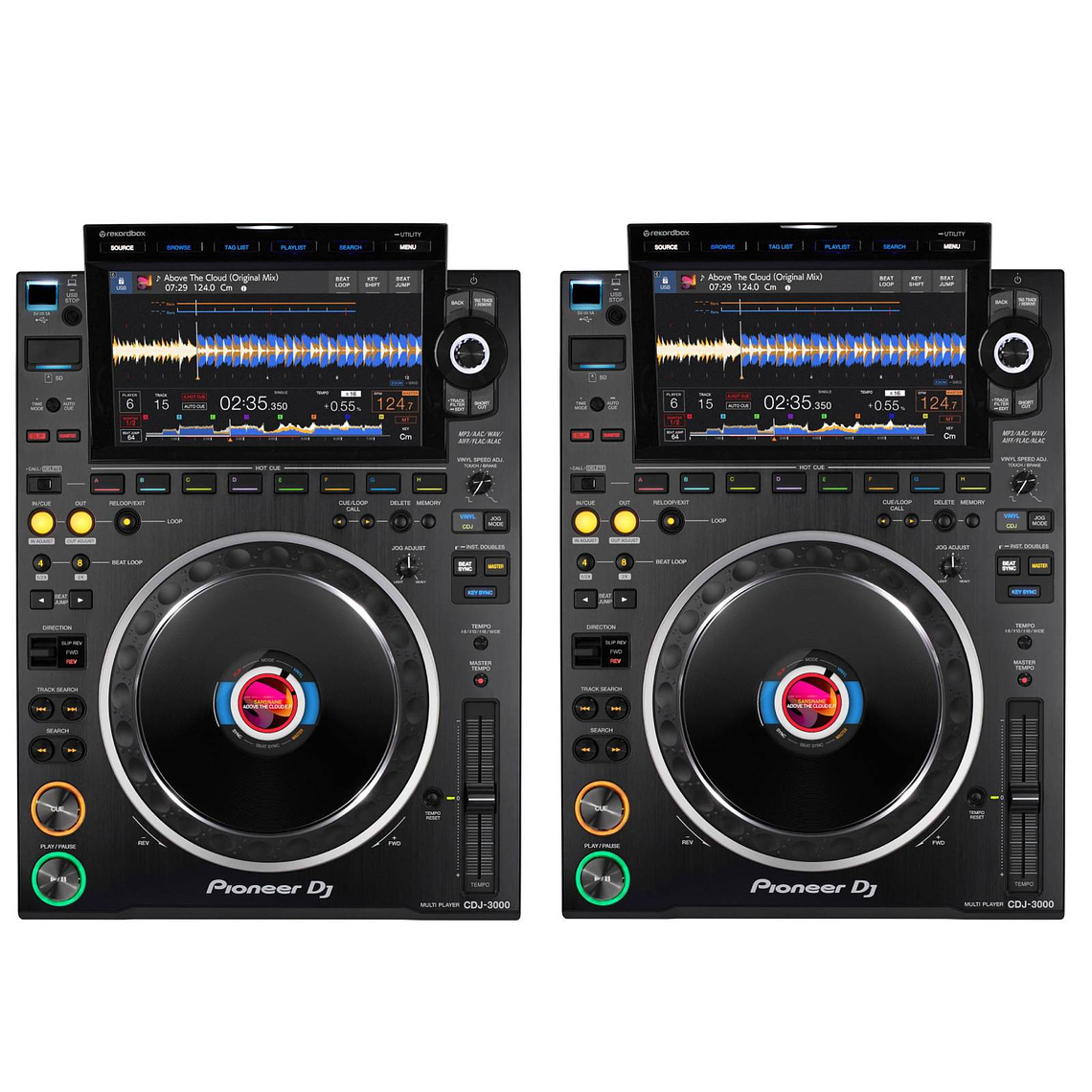 Pioneer DJ CDJ 3000 (2 Piezas) + Pioneer DJ DJM A9 Cabina Completa 4