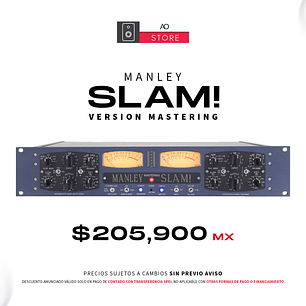 Manley SLAM! Versión Mastering
