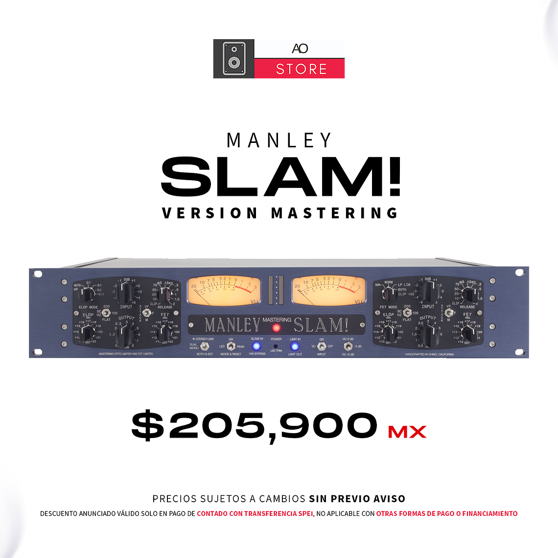 Manley SLAM! Versión Mastering 1