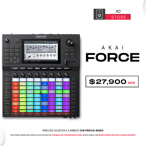 Akai Professional Force Secuenciador