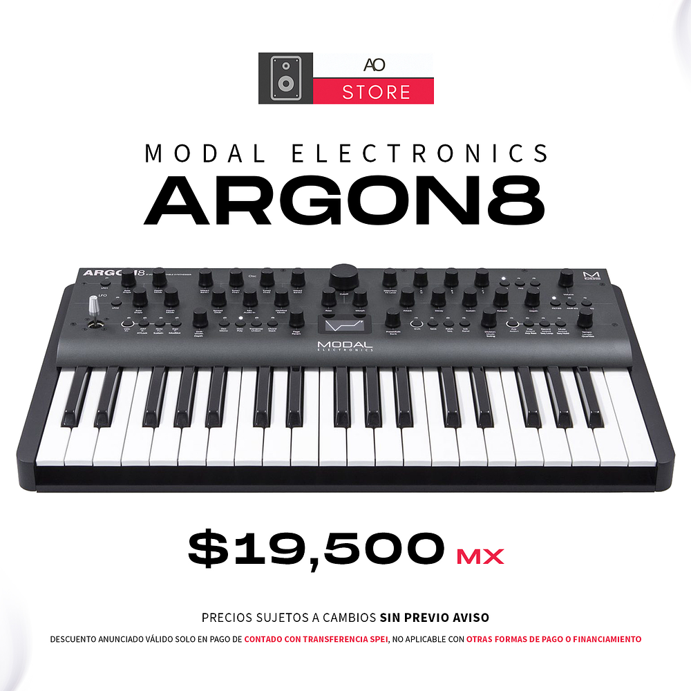 Modal Electronics Argon8 Sintetizador 1