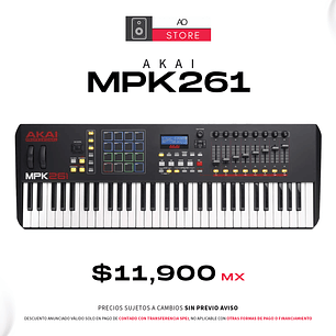 Akai Professional MPK 261 Teclado Midi 61 Teclas