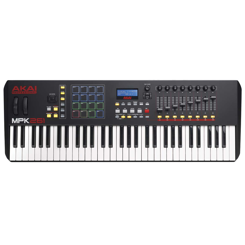 Akai Professional MPK 261 Teclado Midi 61 Teclas 2