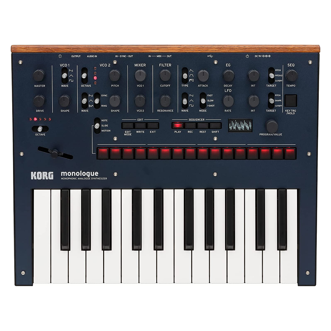 Korg Monologue Blue Sintetizador Análogo 2