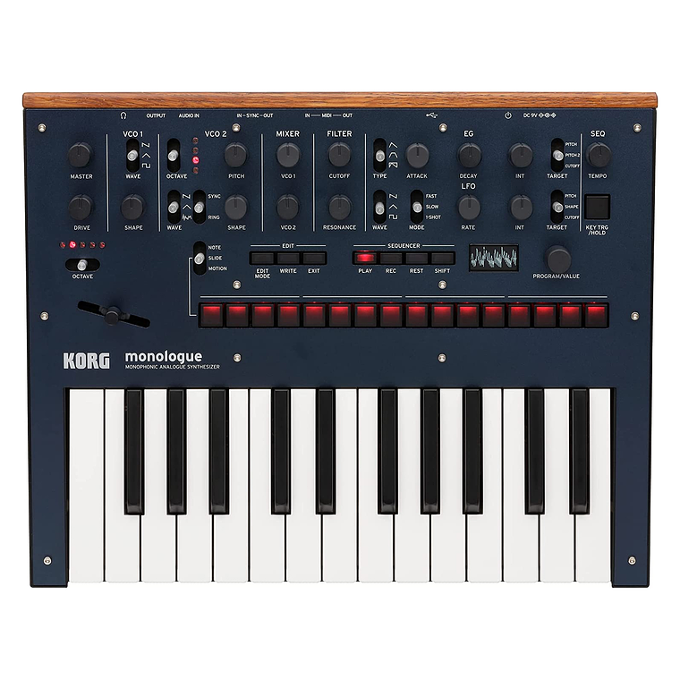 Korg Monologue Blue Sintetizador Análogo 2