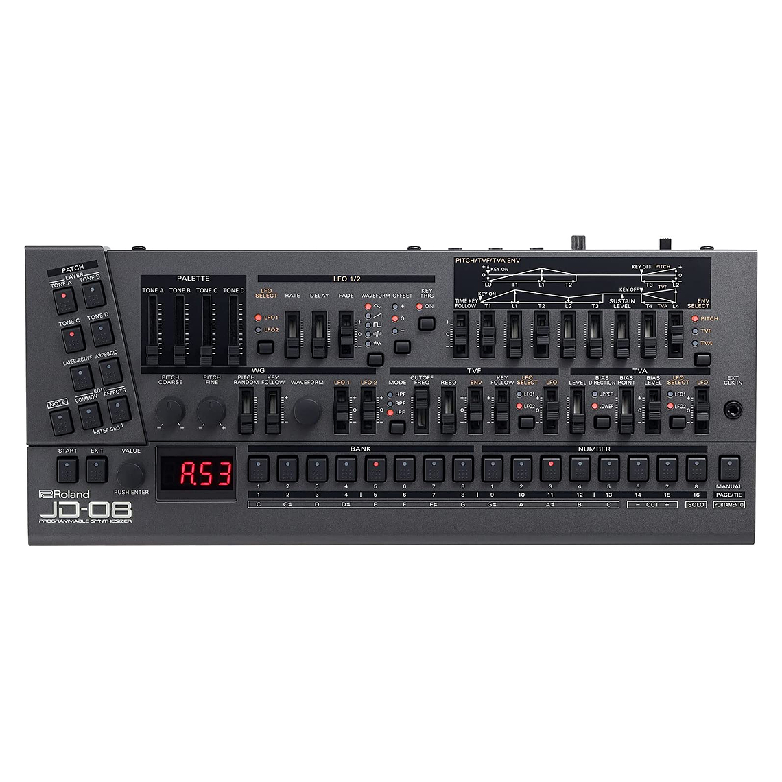 Roland JD 08 Sintetizador Analógico 2