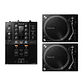 Pioneer DJ PLX 500 Tornamesa para DJ (2 Piezas) + DJM 250 Mk2 Mezcladora para DJ + De Regalo Pioneer DJ RB VD2 Vinilos de Control Cabina Completa - Miniatura 2