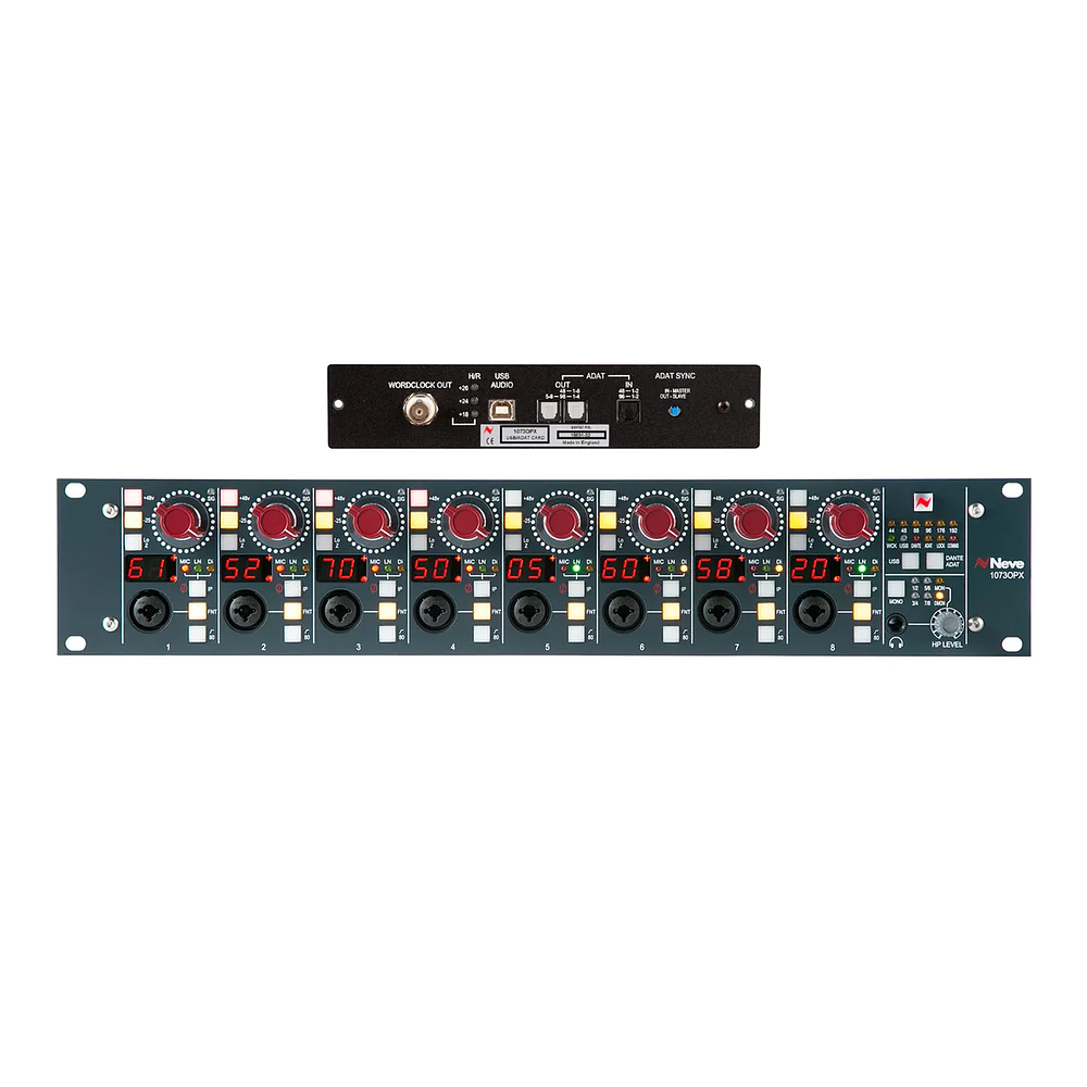 Neve 1073OPX con Tarjeta Digital ADC Preamplificador 2