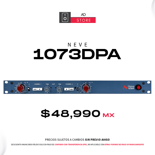 Neve 1073DPA Preamplificador