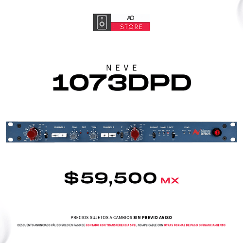 Neve 1073DPD Preamplificador