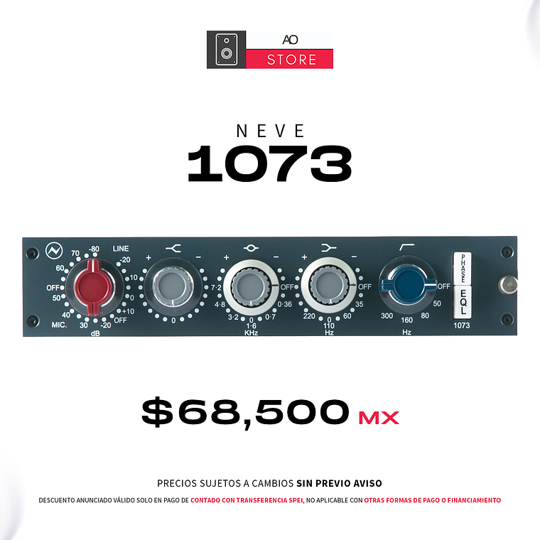 Neve 1073 Classic Preamplificador y Ecualizador 1