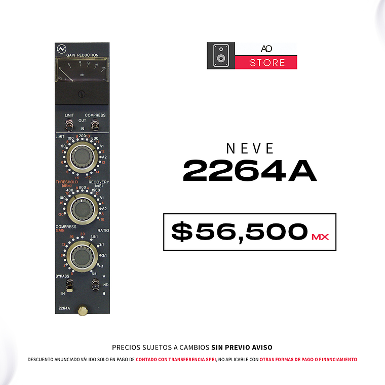 Neve 2264A Classic Compresor Limitador Mono 1