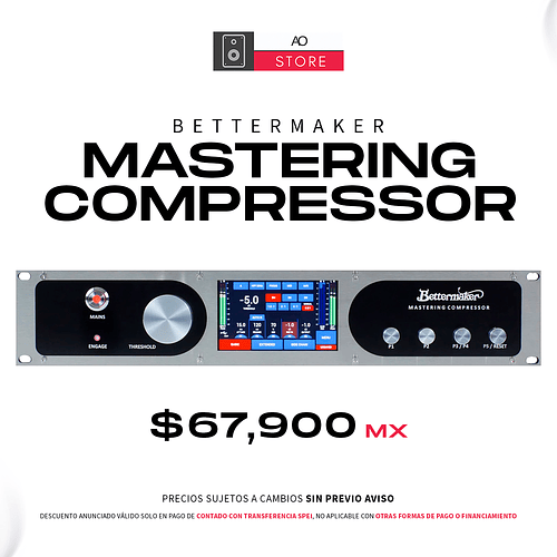 Bettermaker Mastering Compressor