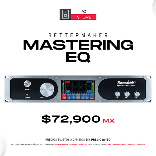 Bettermaker Mastering EQ