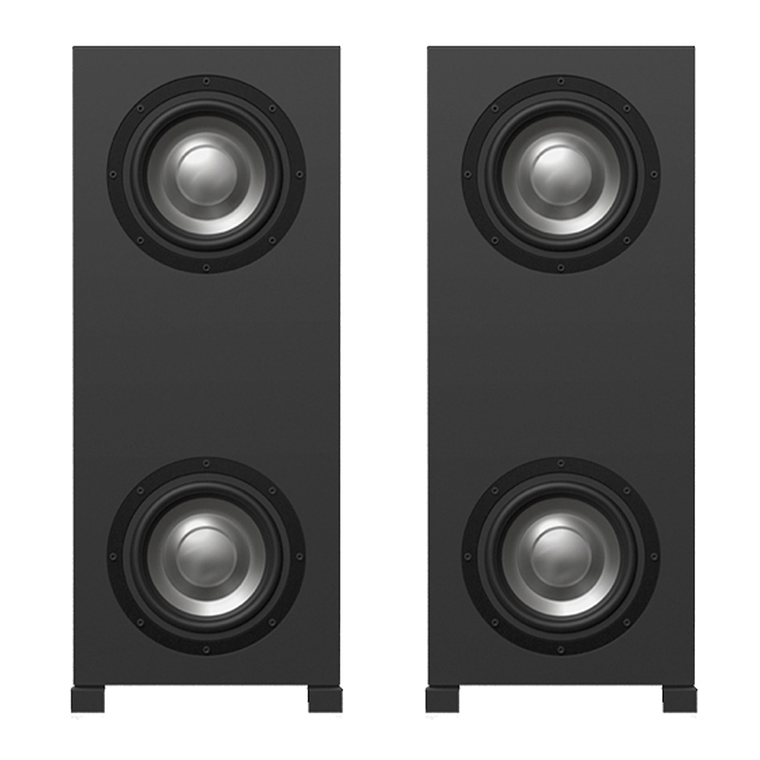 Amphion Base Two25 System Subwoofers de Estudio 3