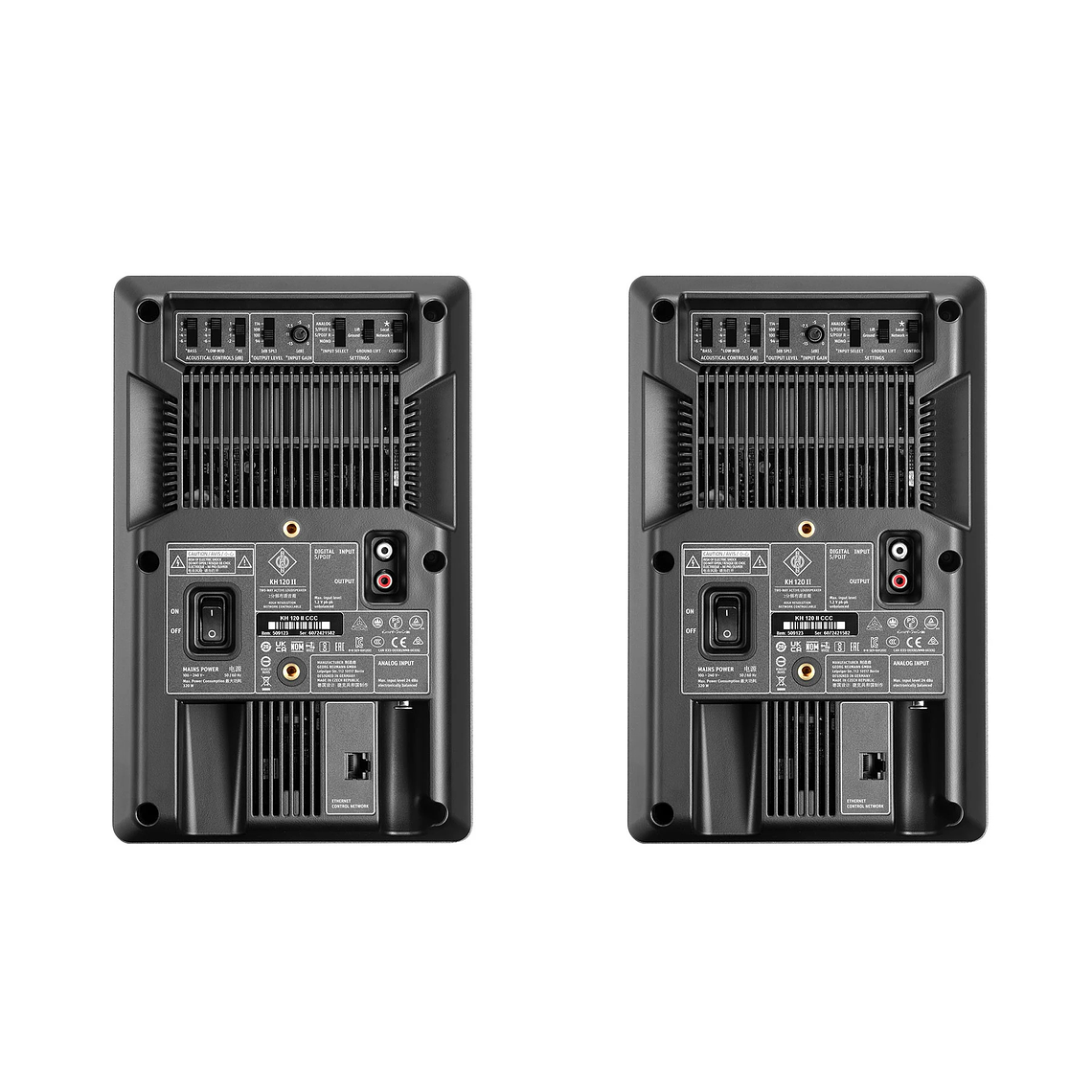 Neumann KH 120 II Monitores de Estudio (2 Piezas) 4