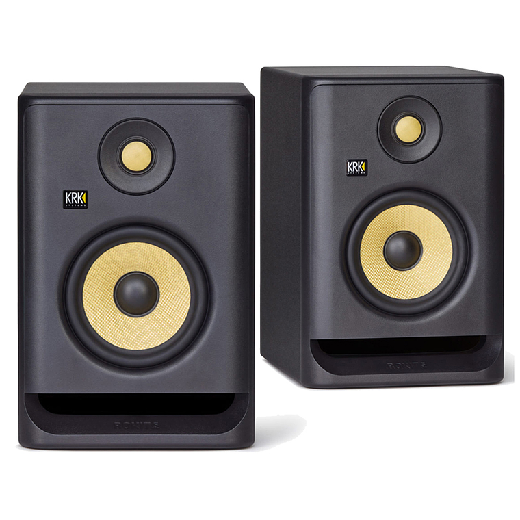 KRK Rokit RP5 G4 Monitores De Estudio (El Par) + Apogee Boom Interfaz de Audio + De Regalo Cable XLR Macho a Plug Macho 6.3 mm 1/4 3 Metros (2Pz) 2