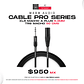 Warm Audio Cable Pro Series XLR Macho a Plug 6.3mm TRS Macho 90 cm - Miniatura 1