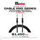 Warm Audio Cable Pro Series Plug 6.3mm TRS Macho a Plug 6.3mm TRS Macho 3 Metros - Miniatura 1
