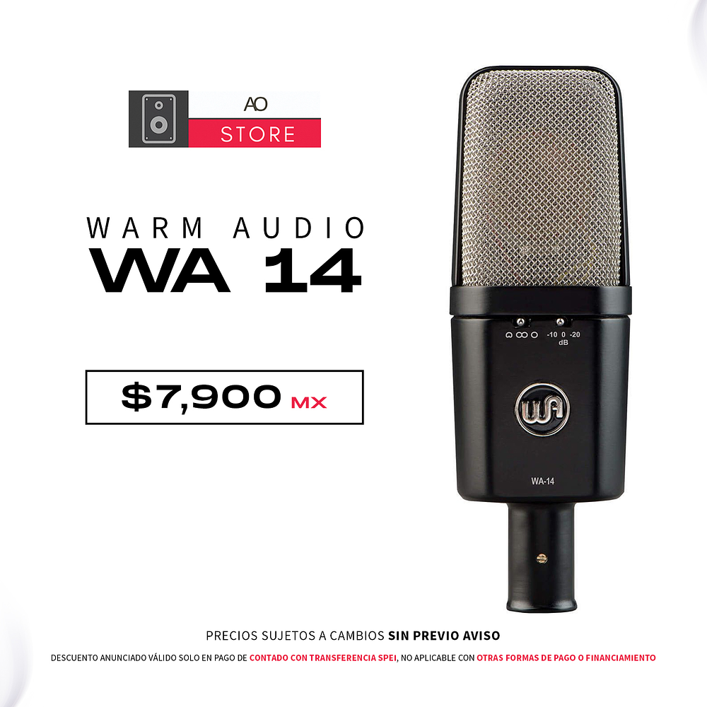 Warm Audio WA 14 Micrófono de Condensador 1