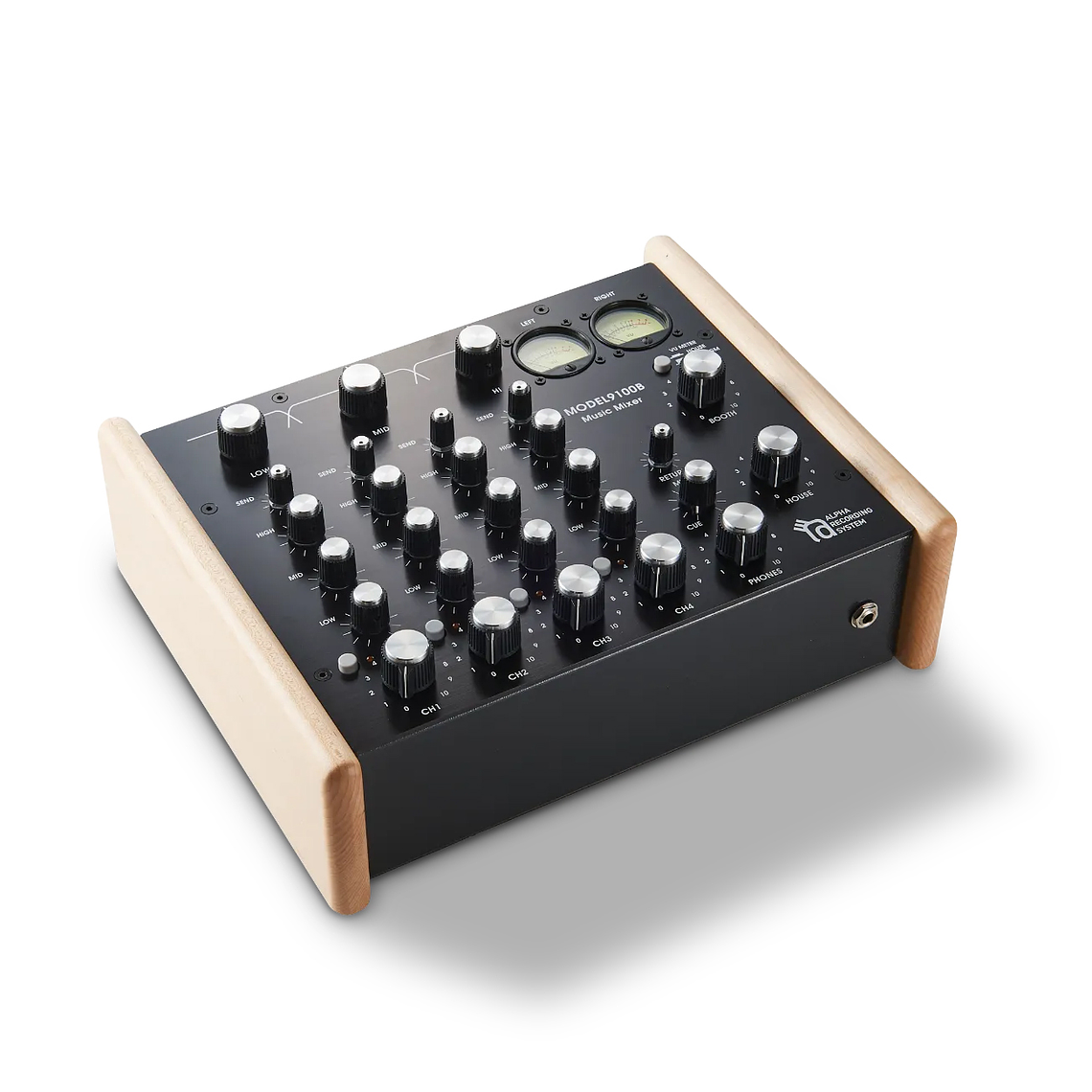 Alpha Recording System Model 9100BW Mezclador Rotativo de 4 Canales 5