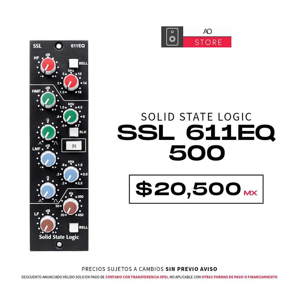 Solid State Logic SSL 611EQ 500 Ecualizador 1