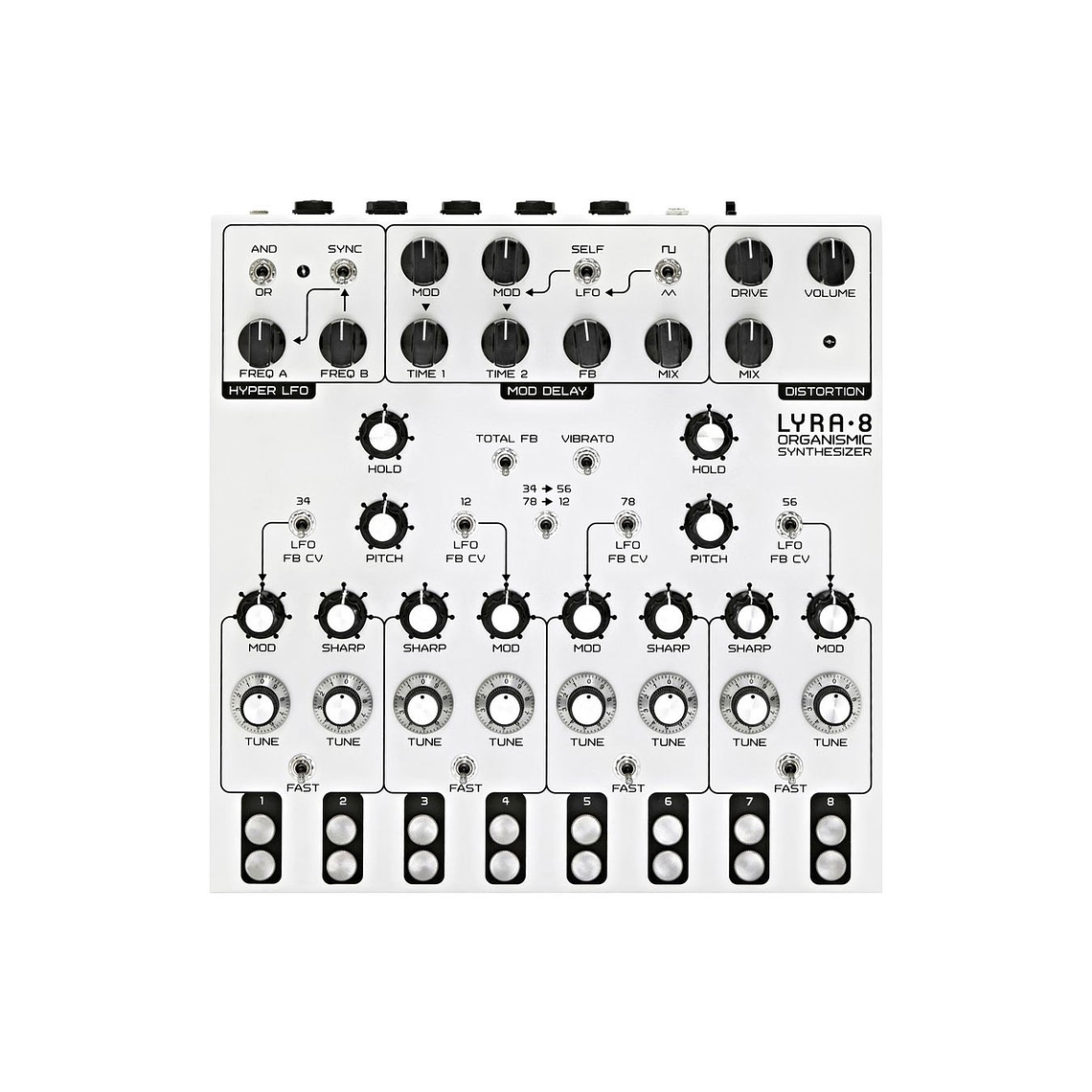 Soma Laboratory Lyra 8 Organismic Drone Sintetizador 2