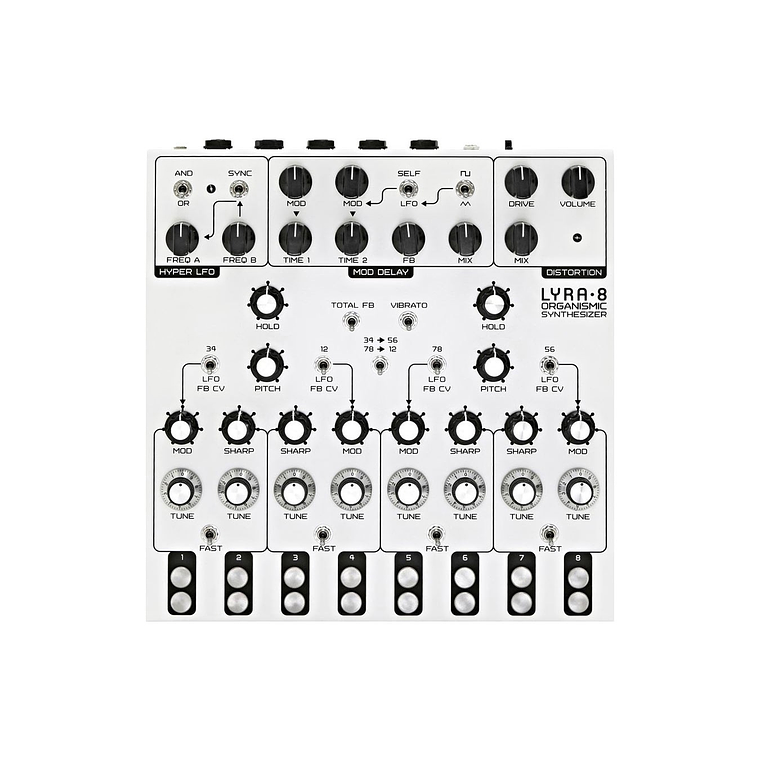 Soma Laboratory Lyra 8 Organismic Drone Sintetizador 2