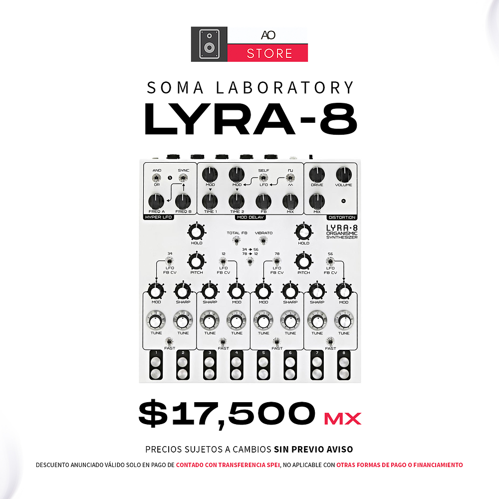 Lyra 8 Organismic Drone Sintetizador  1