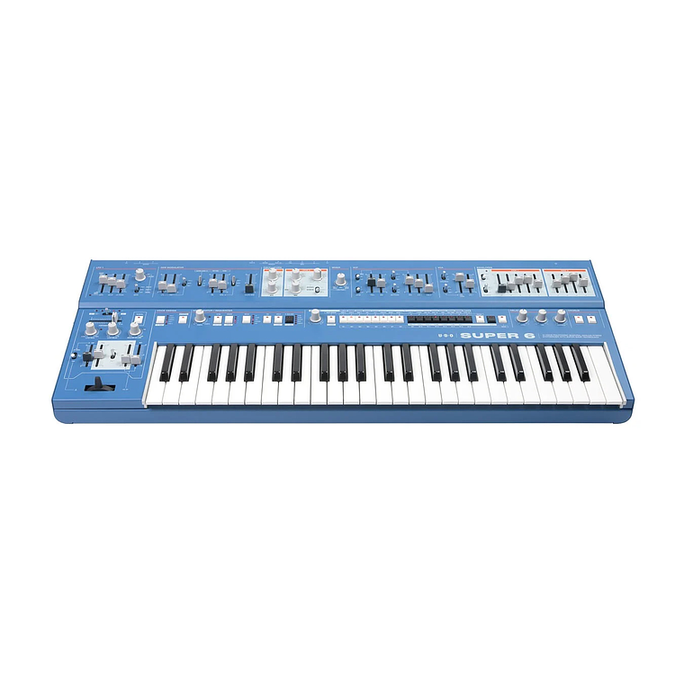 UDO Audio Super 6 Azul Sintetizador Polifónico Híbrido 4