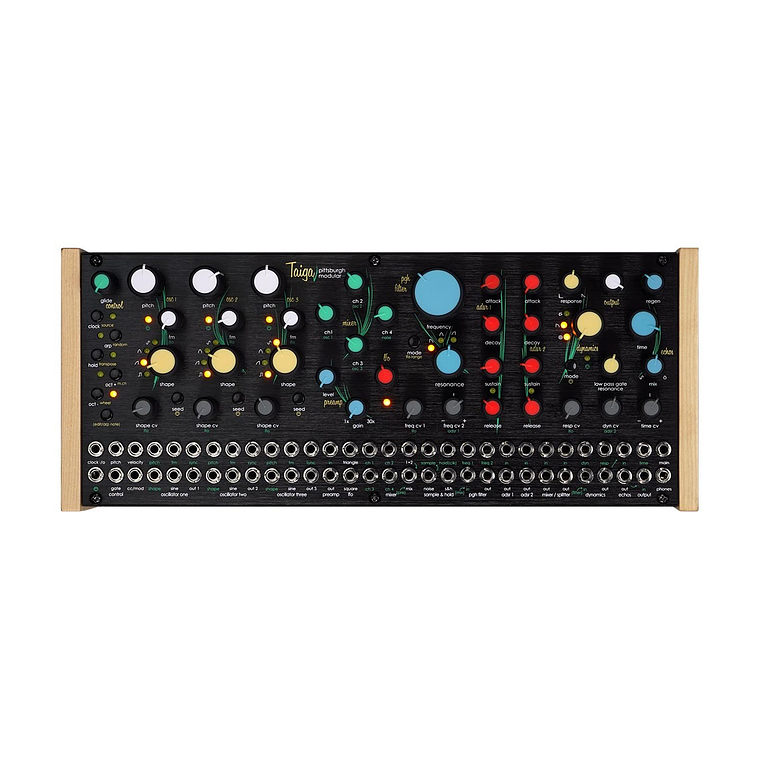 Pittsburgh Modular Taiga Desktop Sintetizador Semi Modular 2
