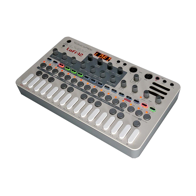 Sonicware Liven Lofi 12 Secuenciador 3