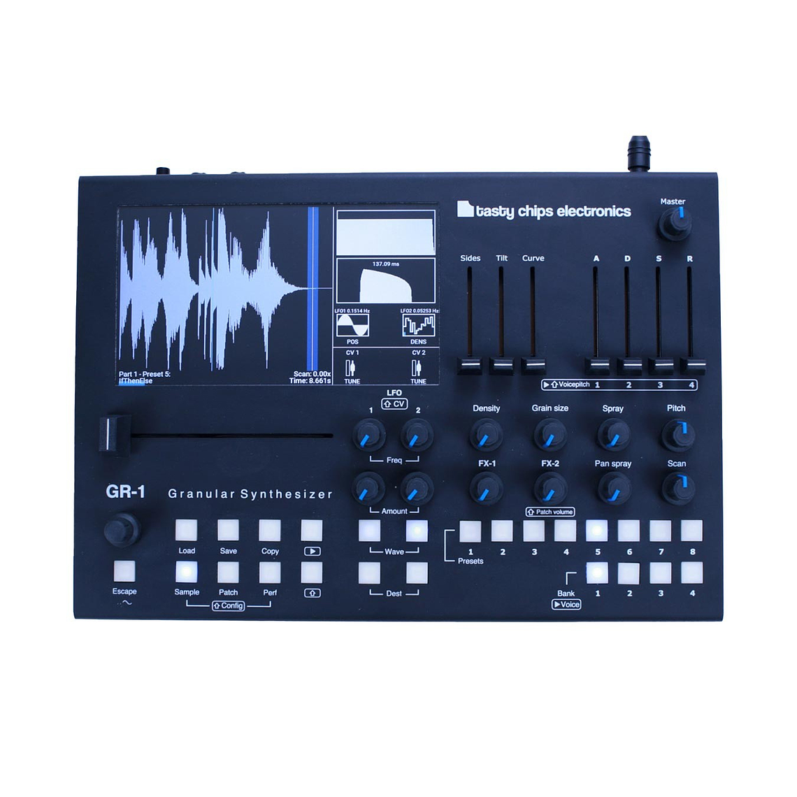Tasty Chips GR-1 Granular Desktop Module Sintetizador 2