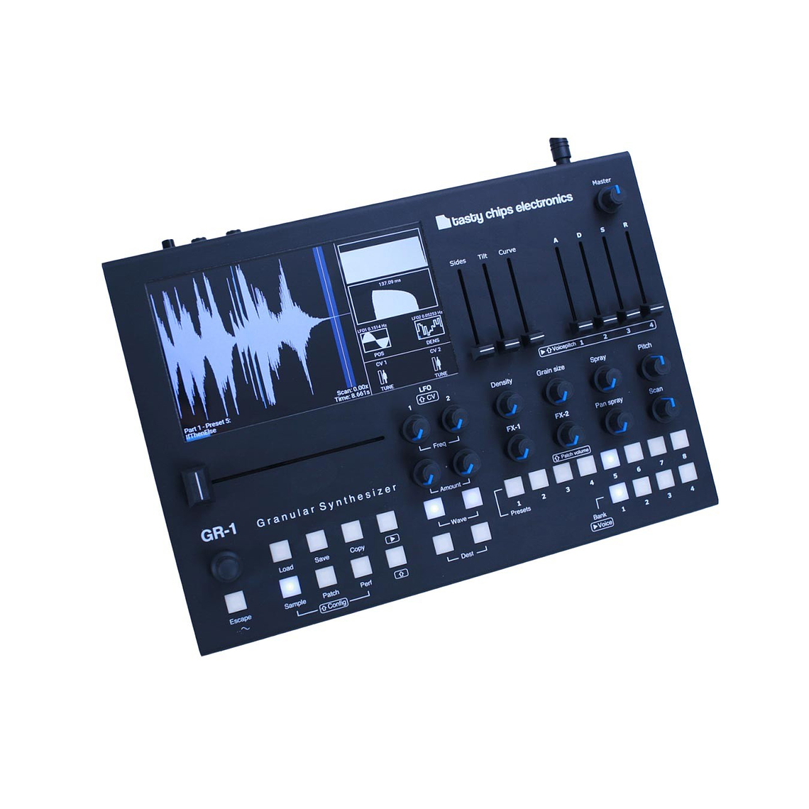 Tasty Chips GR-1 Granular Desktop Module Sintetizador 3
