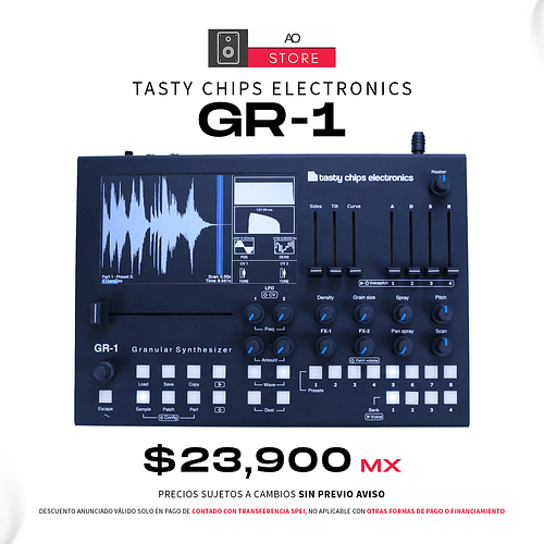 Tasty Chips GR-1 Granular Desktop Module Sintetizador
