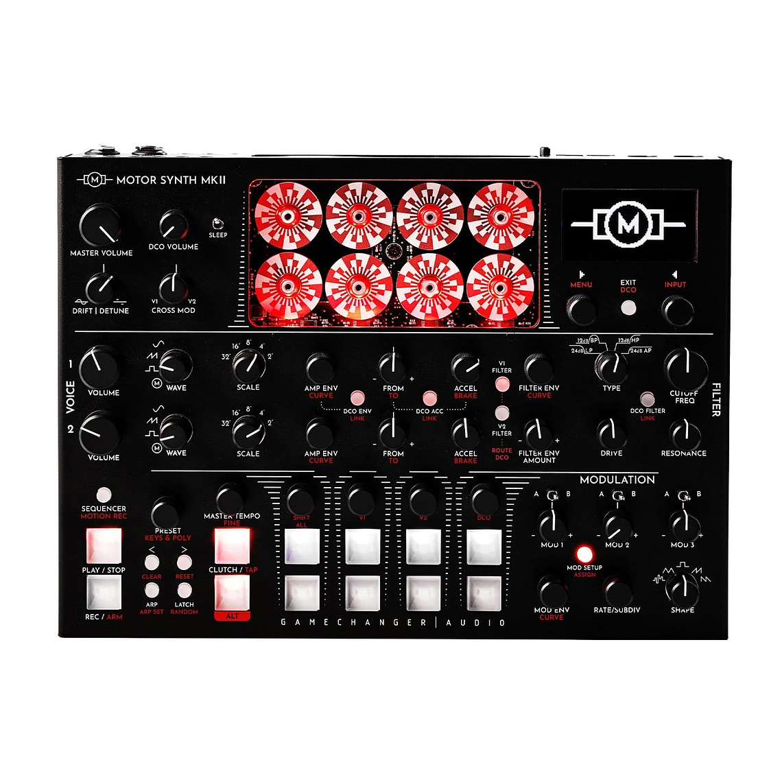 Gamechanger Audio Motor Synth MK II Electro Mechanical Desktop Sintetizador  2